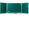 Доска аудиторная с пятью рабочими поверхностями ДШ-4010 (4000х1000)