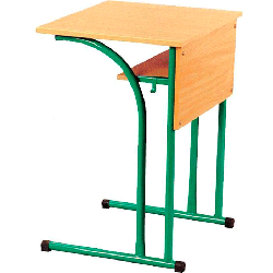 Single student table with variable height