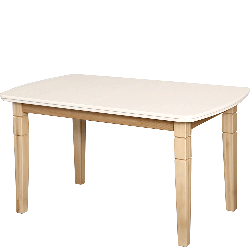 Dining table rectangular MDF/massive