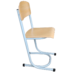 Student's chair with fixed height 