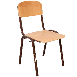 Student's chair ISO (from flat oval pipe)