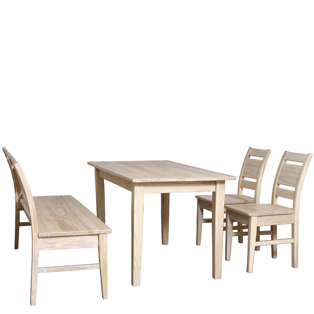 Комплект обідній "Траун" з натуральної деревини