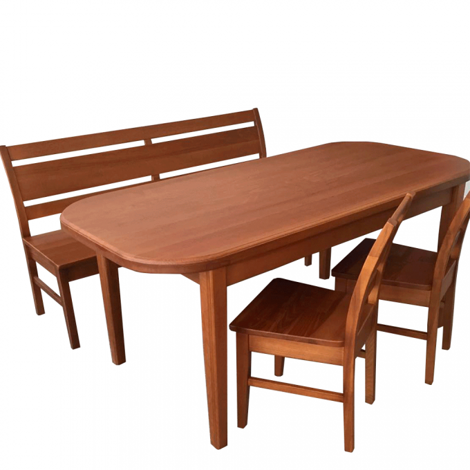 Dining set "Reno" made of natural wood