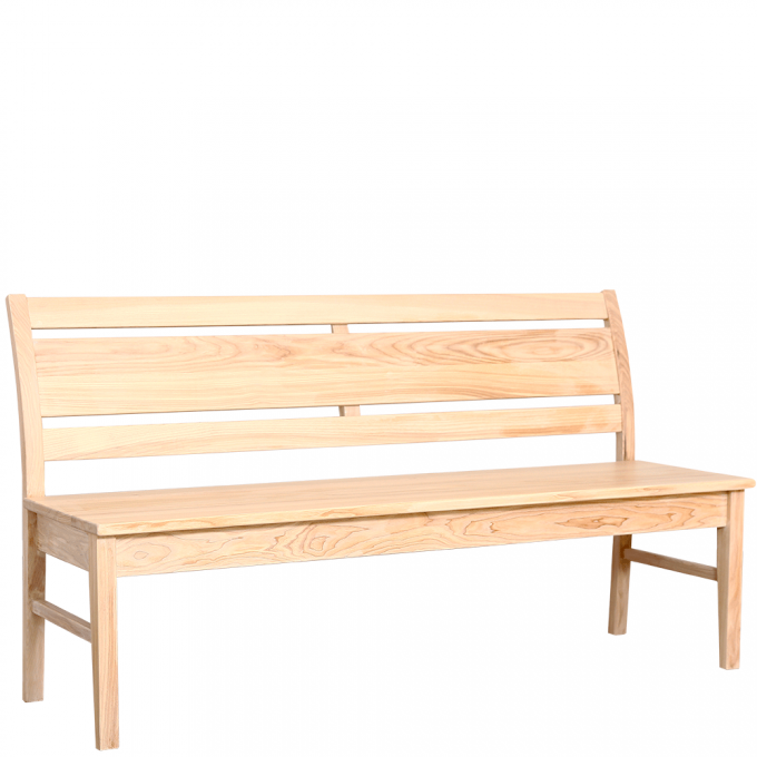 Garden and park bench "Traun" made of natural wood