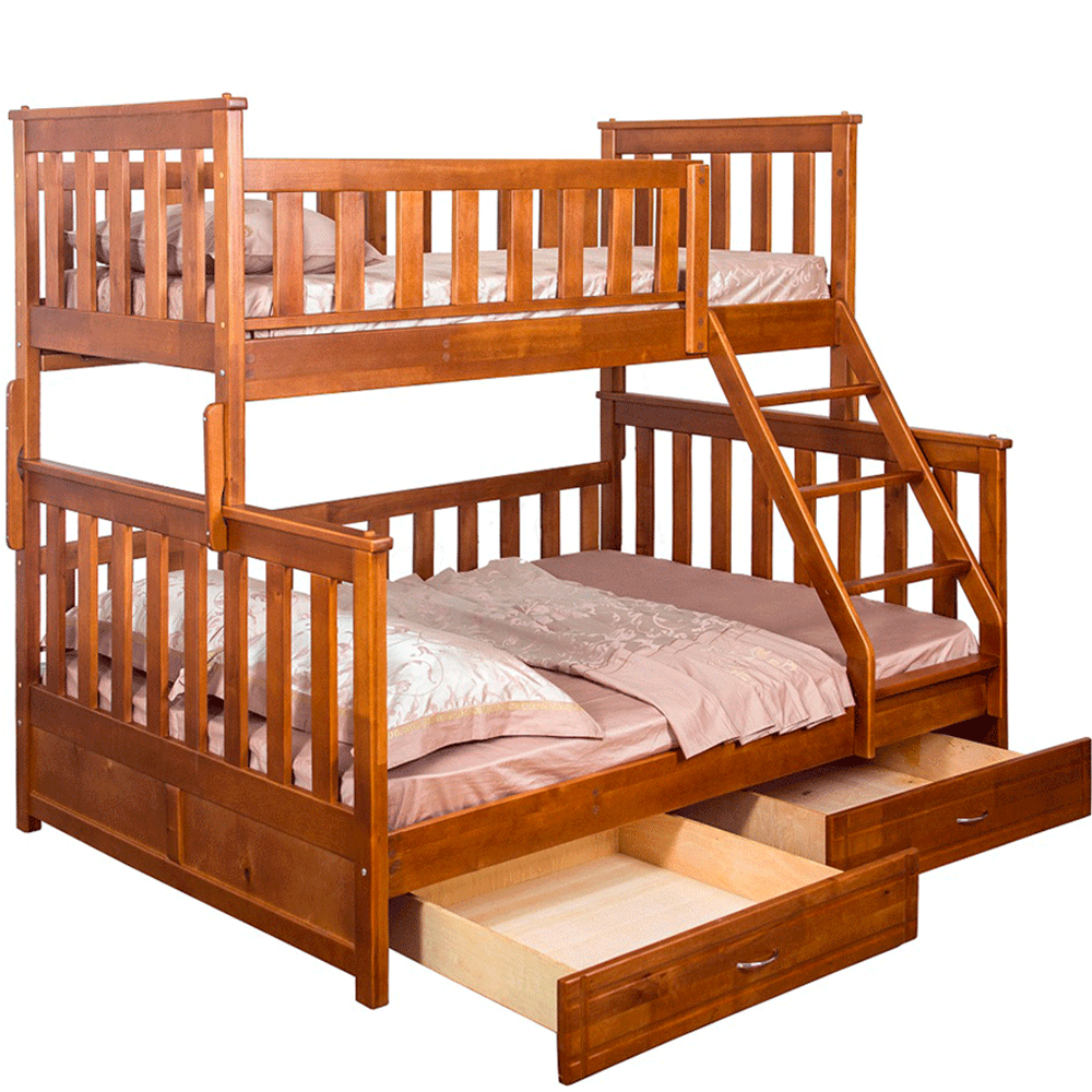 Ліжко двоярусне "Лотос-1" сосна