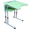 Стіл учнівський одномісний з регулюванням висоти з регулюванням кута нахилу стільниці 0-8°