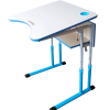Стіл учнівський одномісний з регулюванням висоти з регулюванням кута нахилу стільниці 0-7-16°