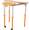 Стіл універсальний мобільний з регулюванням висоти та нахилу стільниці