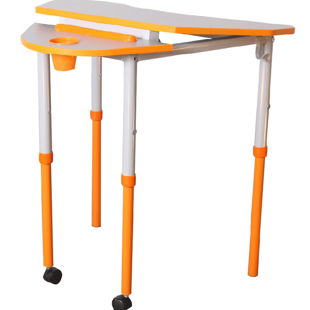 Стіл універсальний мобільний з регулюванням висоти та нахилу стільниці