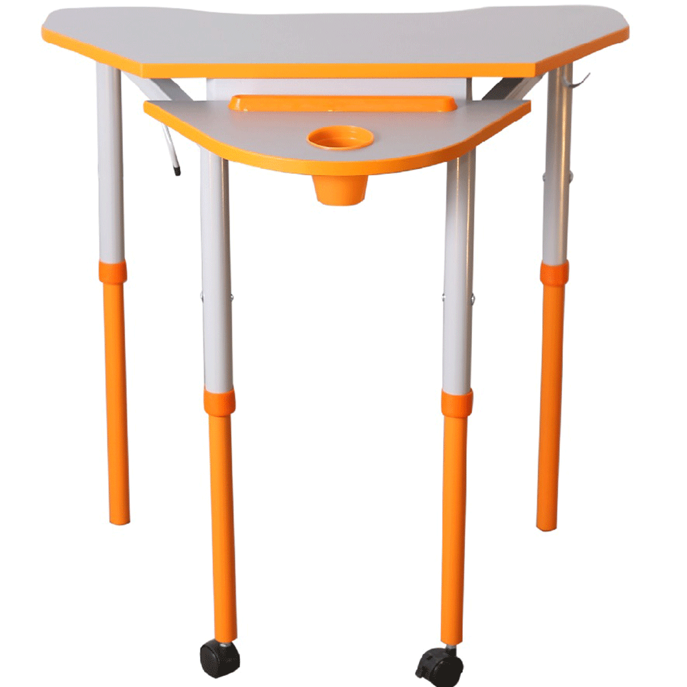 Стіл універсальний мобільний з регулюванням висоти та нахилу стільниці