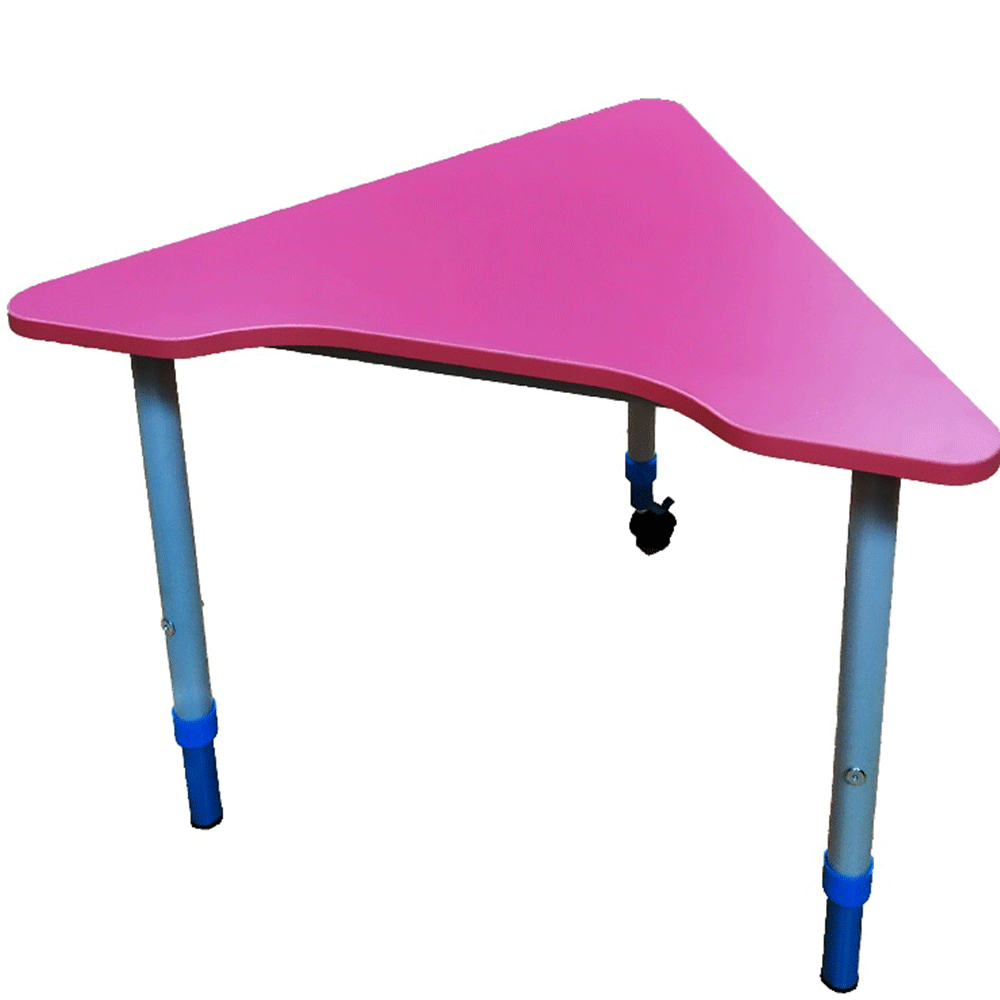 Mobile modular table "Trikutnyk" 60° adjustable in height