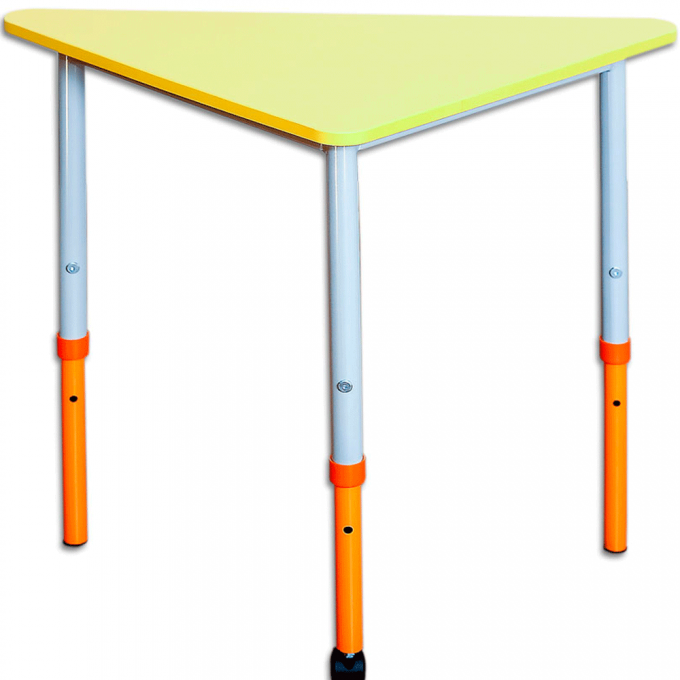 Mobile modular table "Trikutnyk" 90° adjustable in height