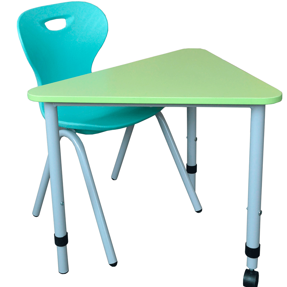 Mobile modular table "Trikutnyk" 72° adjustable in height