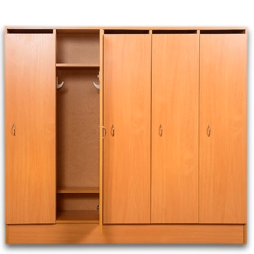 Шафа для дитячого одягу (п’ятимісна)