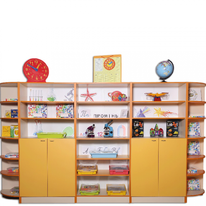 Cabinet for storing didactic material (80411)