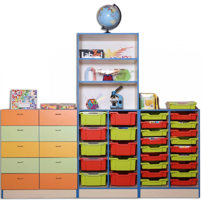 Cabinet for storing didactic material (80412)