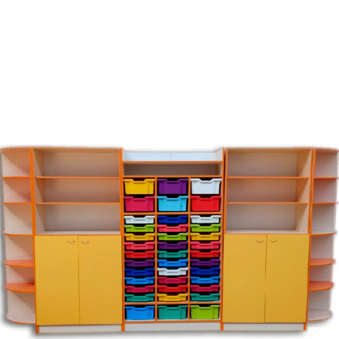 Cabinet for storing didactic material (80413)